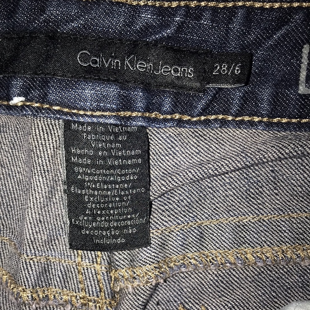 Women’s Calvin Klein Bejeweled Jeans - Picture 4 of 9